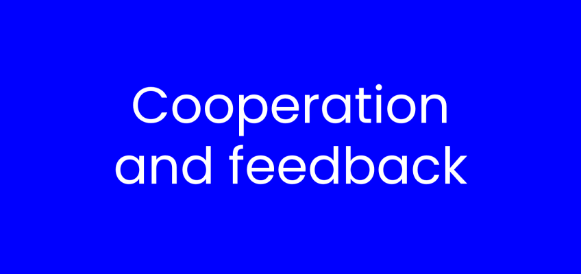 Cooperaton and feedback