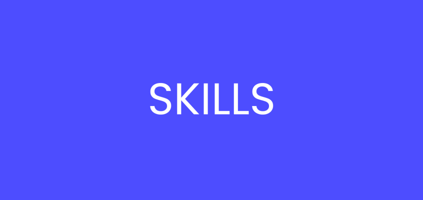 Skills and the importance of continuous improvement